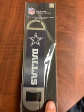 Dallas Cowboys Heavy Duty Steel Long Neck hologram Bottle Opener NFL Football