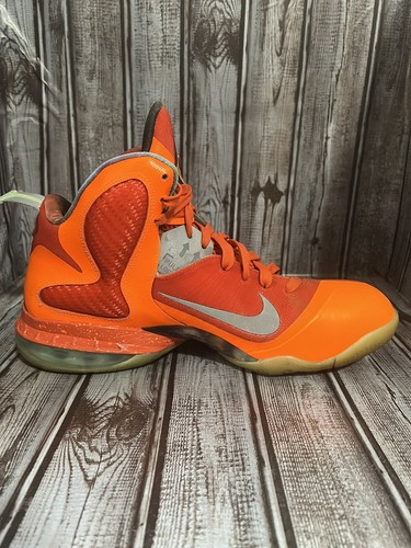 Nike LeBron 9 Big Bang Größe 12 Herren Sauber Basketballschuhe Orange Air Max 180 - Bild 5 von 17