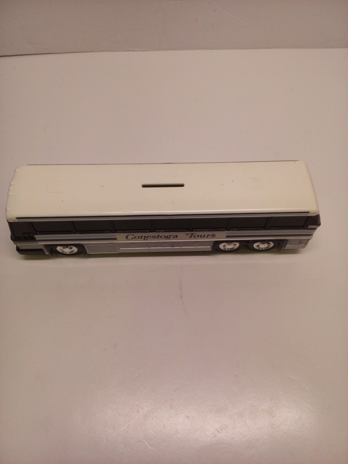 Vintage Conestoga Tours Coach PA Bus Bank 10" Long eBay