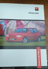 daihatsu charade Sales Brochure
