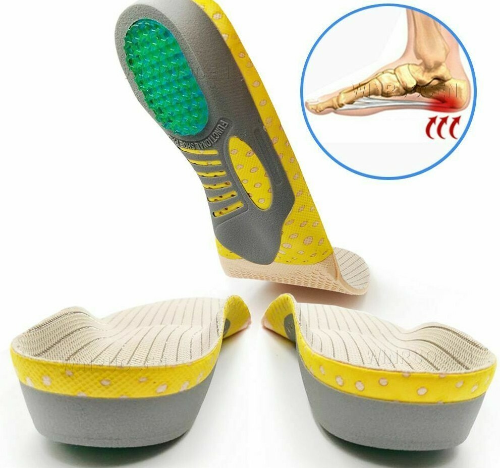 Orthopedic Insoles for Flat Feet – Supportive Shoe Inserts for Men & Women  