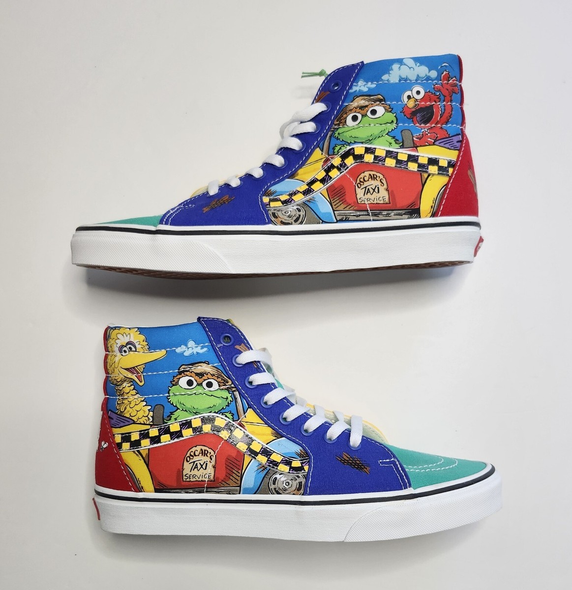 Vans セサミストリート　オスカー　9h 27.5 VANS X Sesame Street Sk8 Hi Zip Youth Sz 3 Cookie Monster