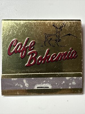 Matchbook CAFE BOHEMIA, WILD GAME CRISP DUCK PRIME STEAK PRIME STEAKS. CHICAGO