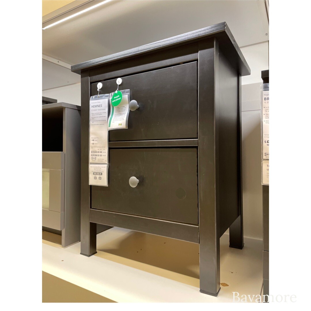 IKEA HEMNES イケアヘムネス チェスト ブラック Amazon｜IKEA HEMNES チェスト 3段 108x96cm ブラック ブラウン