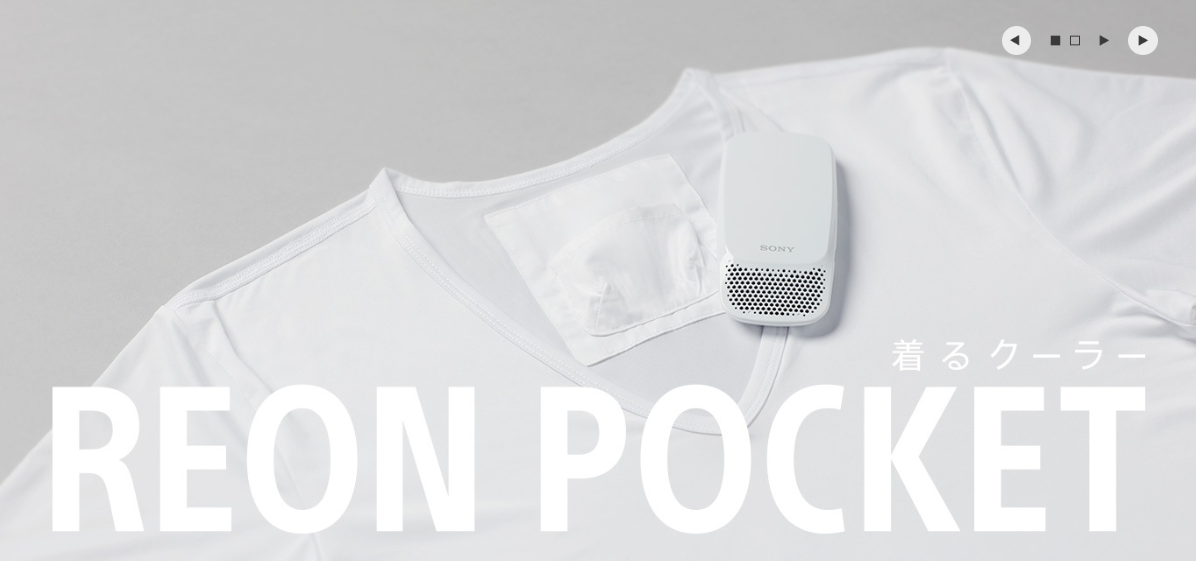 SONY REON POCKET Exclusive Inner wear series S-L With Storage