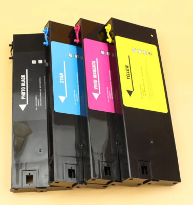 Mutoh/Roland/Mimaki UV Refillable Cartridges set of 4 (220ml black)