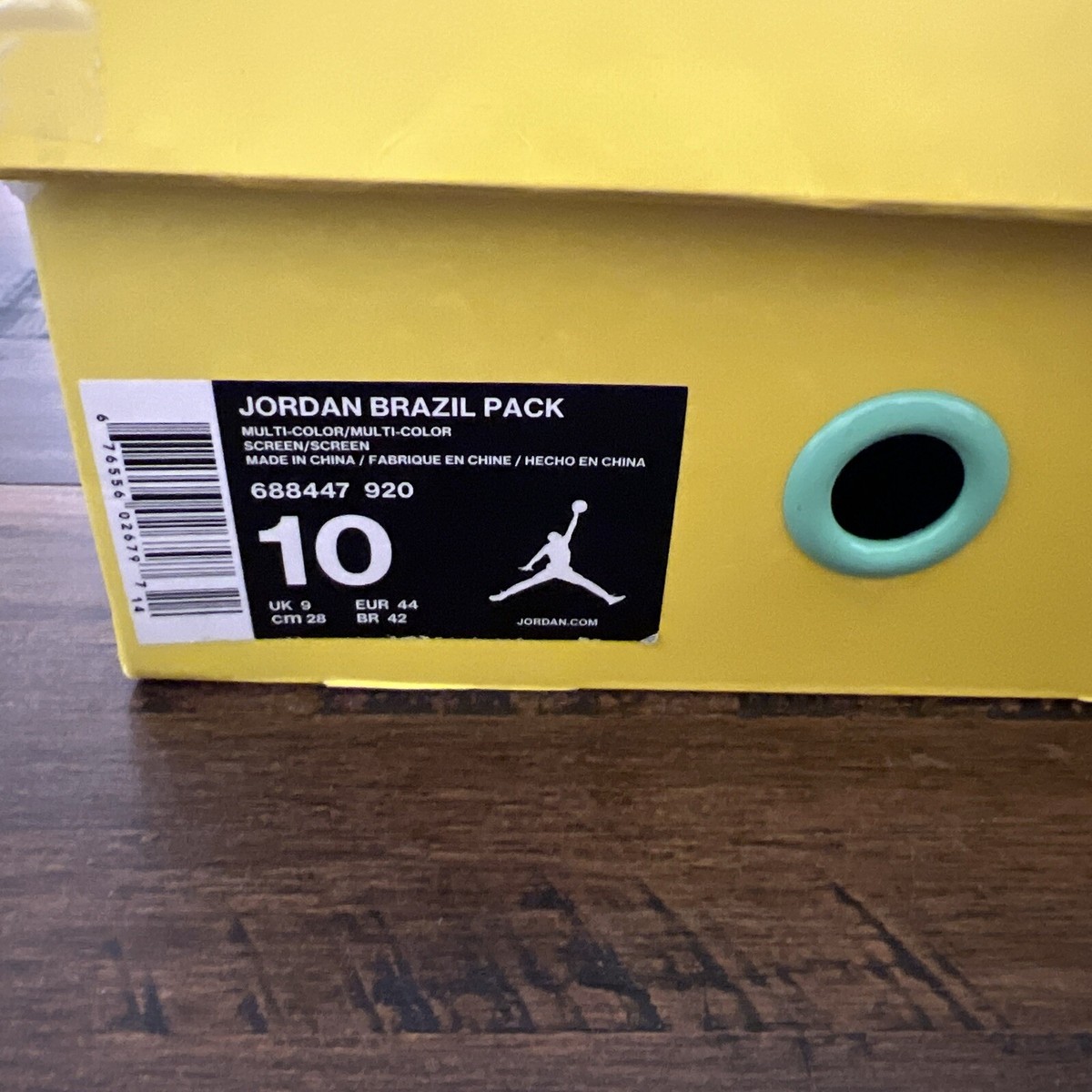 Size 10 - Air Jordan 6 Retro Brazil Pack for sale online | eBay