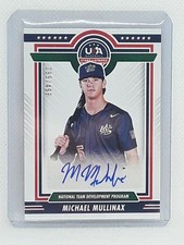 Michael Mullinax 2022 USA Baseball Stars & Stripes - AUTO (065/499) -