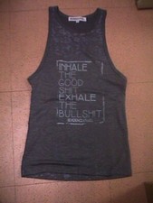 Reverence Apparel INHALE THE GOOD SH!T, EXHALE THE BULLSH!T Racer Back Shirt S