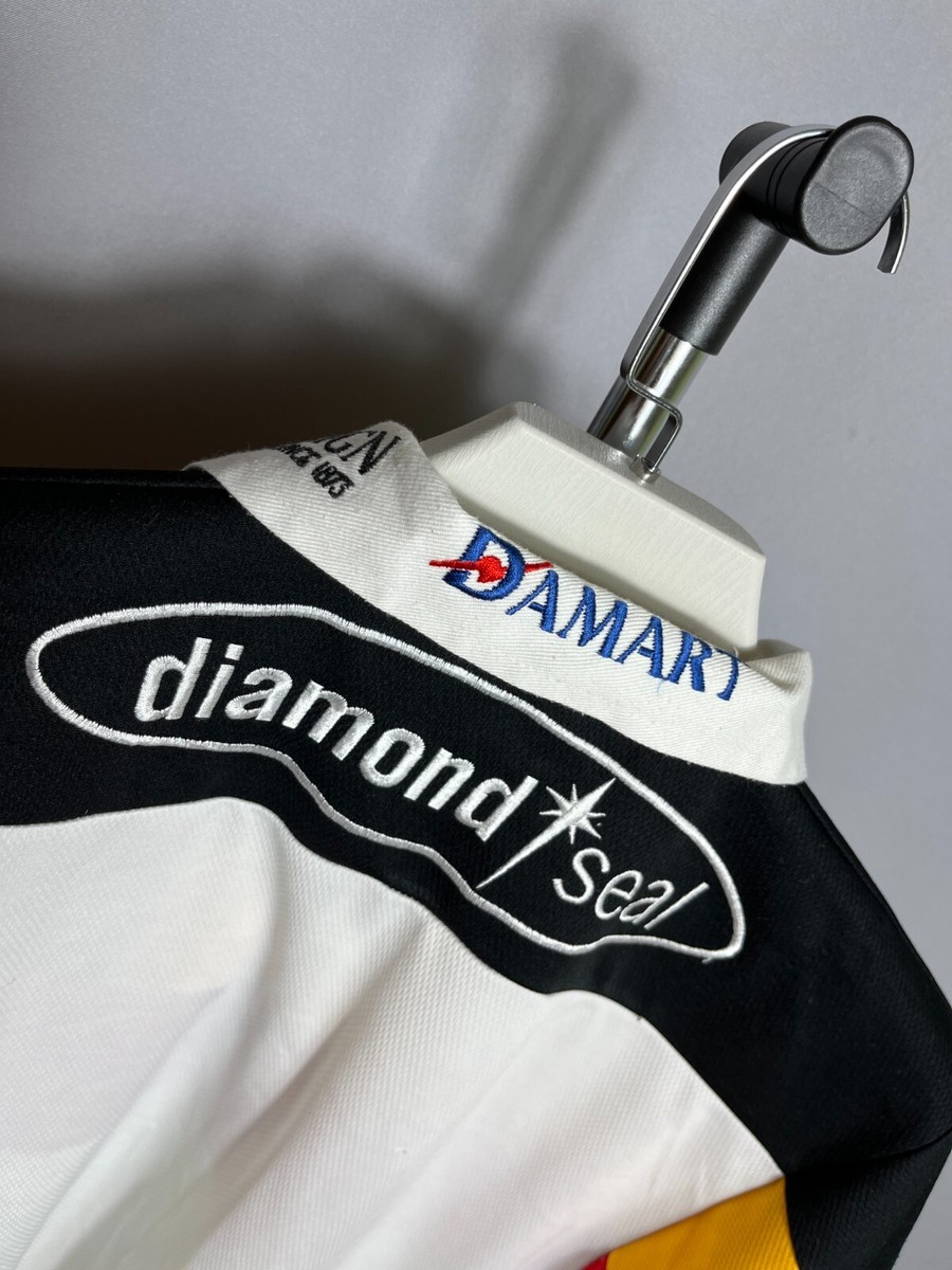 Bradford 2002 Bulls Jersey Rugby Shirt White Bloggs Polyester Mens