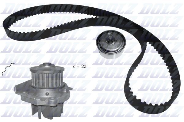 Kit de distribution avec pompe à eau pour Fiat Punto 1.2 60 et Panda 4x4