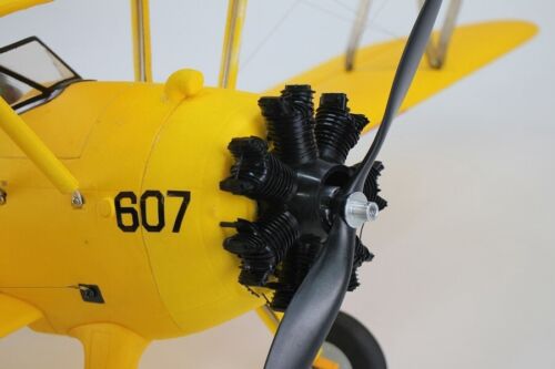 Dynam Stearman PT-17 Yellow 4S RC Biplane 1300mm 51" Wingspan - Picture 4 of 17