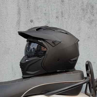 Motorcycle Helmets Vintage Moto Helmet Black Motorcycle Helmet Full Half Helmets