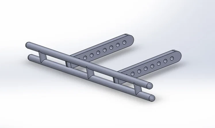 Axial 1/10 Axial Scx10 Rear Bumper - Image 4 of 4
