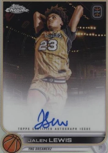 2022-23 Topps Chrome OTE Overtime Elite - Jalen Lewis #CA-JL1