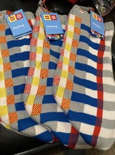 Lego Collection Target Christmas Stocking Sweater Knit Color Block 20" LOT OF 3