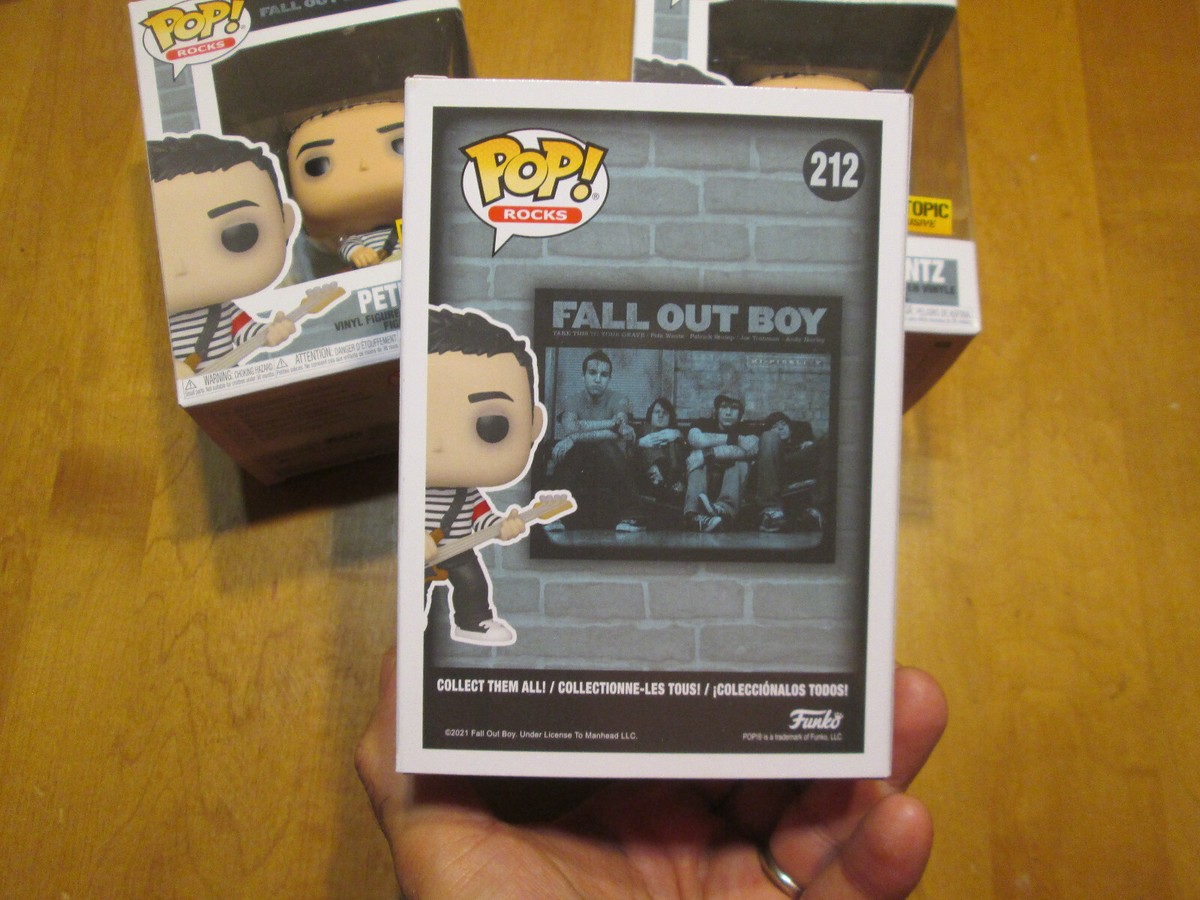 Funko pop Fall out boy 2個 Pop! Rocks: Fall Out Boy - Pete Wentz Funko – Beat Street