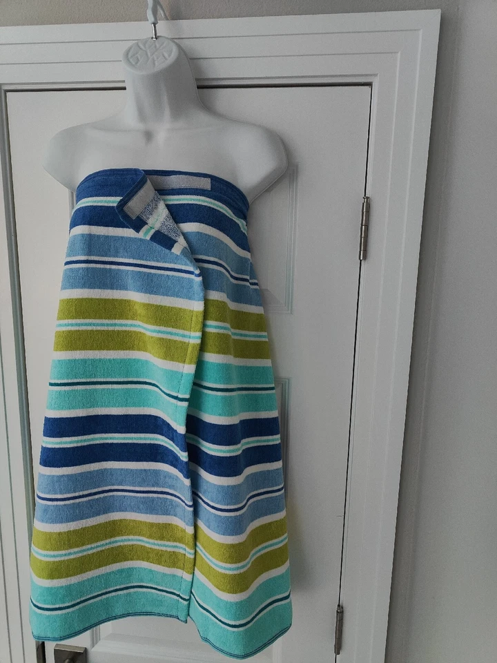  Toalla de rizo de algodón talla grande para damas spa baño ducha cuerpo toalla envoltura Foto 4 de 4