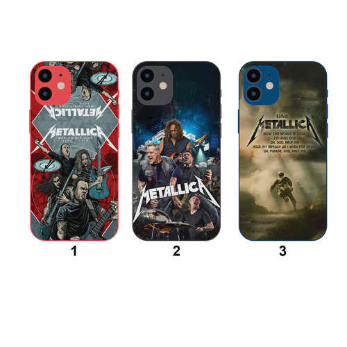METALLICA HEAVY METAL  BAND  Mobile Phone Cover Teenage Boy Birthday Gift UV - 第 1/8 張圖片
