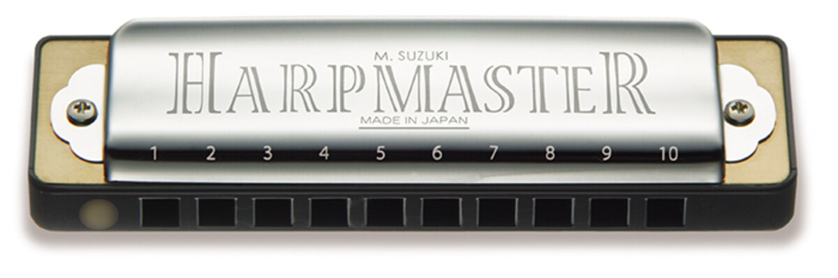 Harmonica diatonique 10 trous Suzuki Harpmaster MR-200 tonalité Mi E neuf