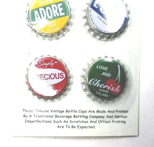 Bottle Caps Li'l Davis Designs Feelings Scrapbooking Embellishment Sealed pack - Picture 7 of 12