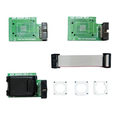 EMMC BGA64 Chip Programming Adapter V2.0 Double Probe Support for T48