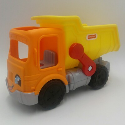 Fisher Price Little People Dump Truck 2019 Mattel Clean Tested