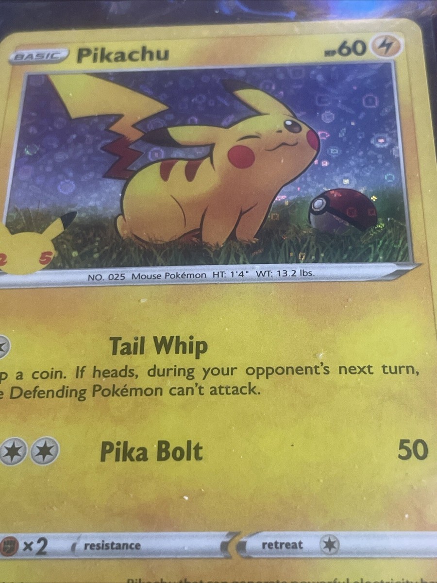 ピカチュウ プラズマ団 HP60 Pokemon 2020 Pikachu Basic Hp 60 Lightning Holo #SWSH039 | eBay