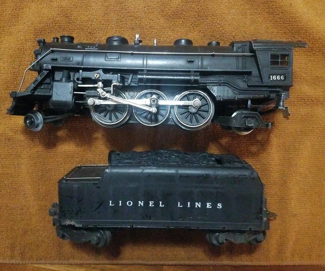 lionel 027 engine 1666