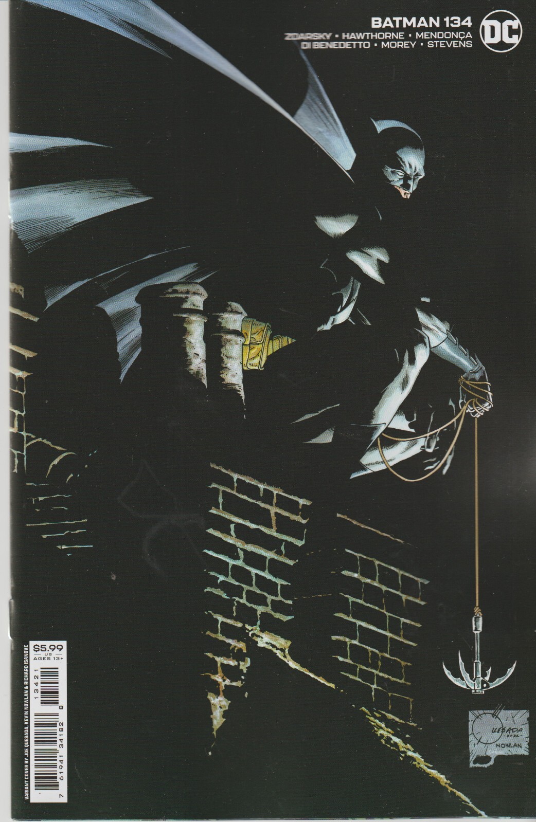 DC COMICS BATMAN #134 JUNE 2023 QUESADA 1ST PRINT NM