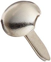 Mini Metal Paper Fasteners 100/pkg-round/silver, New, Free Shipping on sale Mini Metal Paper Fasteners 100/pkg-round/silver, New, Free Shipping on sale