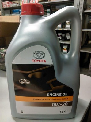 Toyota 0w20 5л артикул