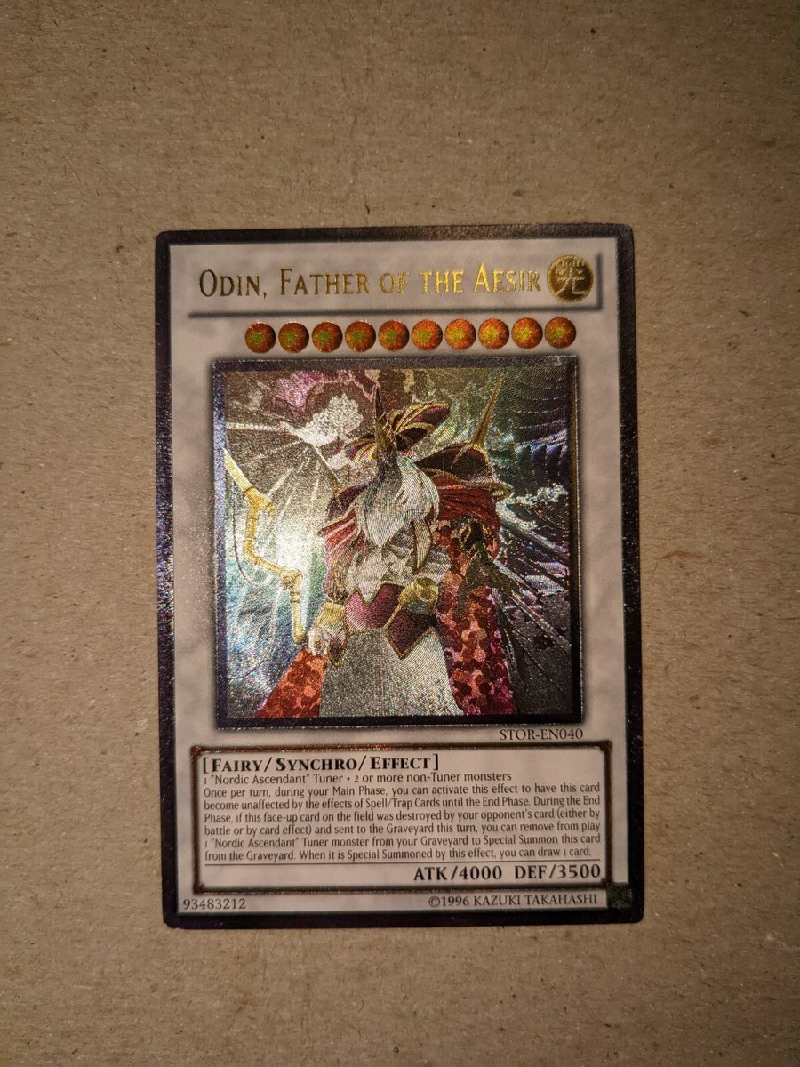 遊戯王　odin father of the aesir Amazon.com: Yu-Gi-Oh! - Odin, Father of The Aesir - LEHD-ENB32