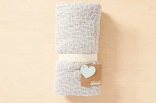 BABY BLANKET - Allswell Littles, Organic Cotton Oversized , Squiggle Dot 48"X40"