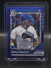 2024 Donruss Baseball Optic Ronny Mauricio 89 Blue Velocity New York Mets