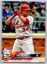 2018 Topps Update #US274 Yairo Munoz     St. Louis Cardinals Rookie