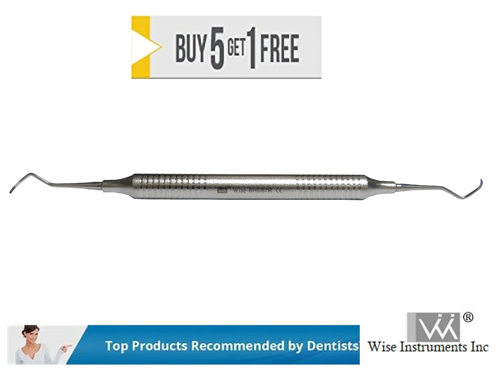 Dental Barnhart Curette 5/6. Dental Scaler & Curette by Wise