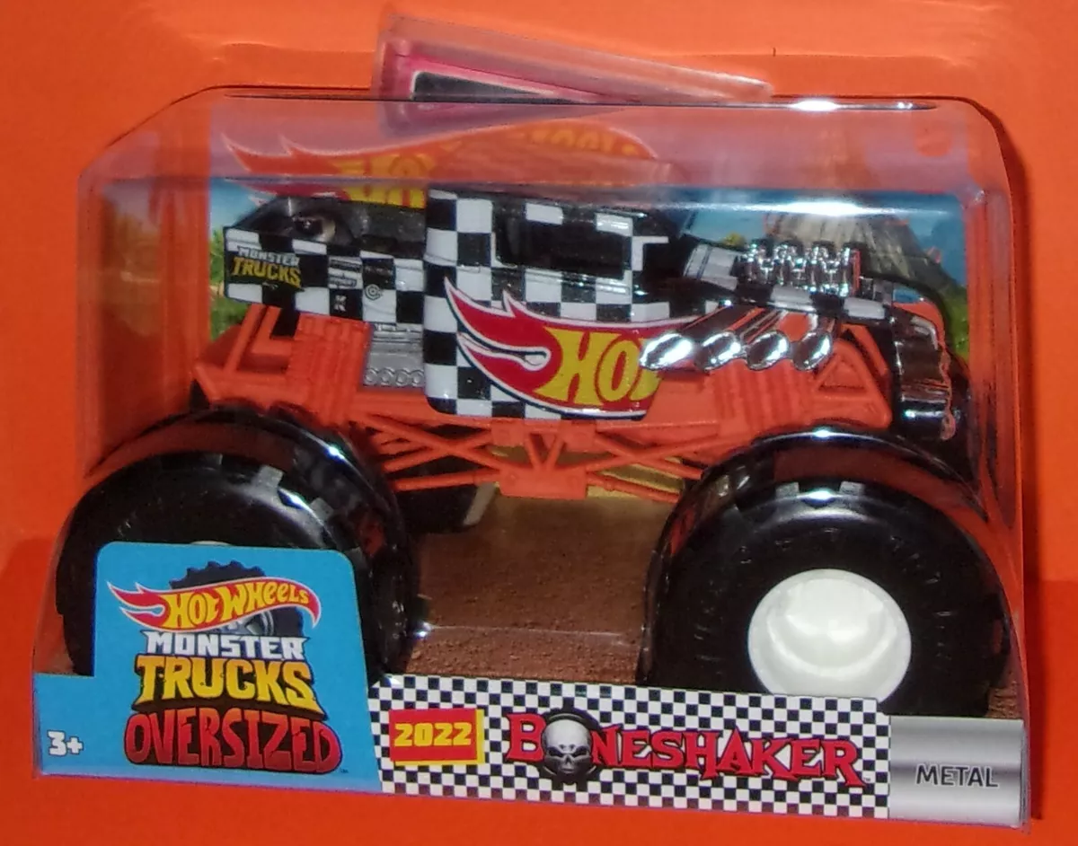 Hot Wheels Monster Trucks Oversized Bone Shaker 1:24 Scale