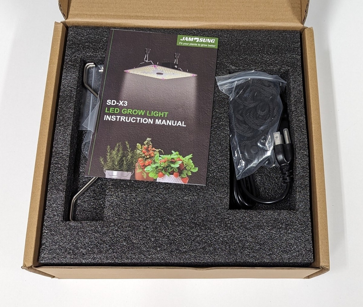 JAMSUNG SD-X3 150% High-Yield LED Grow Light with LM301H Diodes