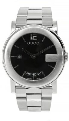 GUCCI 101 Series 40MM Quartz Black Dial Men