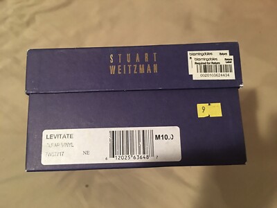 STUART WEITZMAN Shoes Levitate Clear Vinyl Sz 10 NEW IN BOX 2005