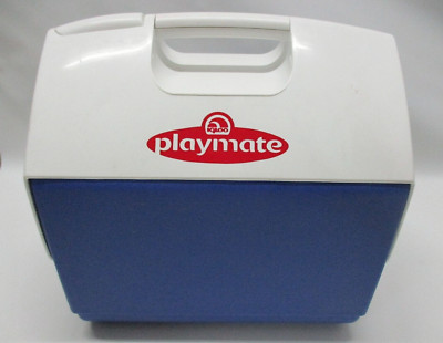 Igloo Playmate Elite 16 Qt. Cooler -  Blue & White - Push Button Lid - USA