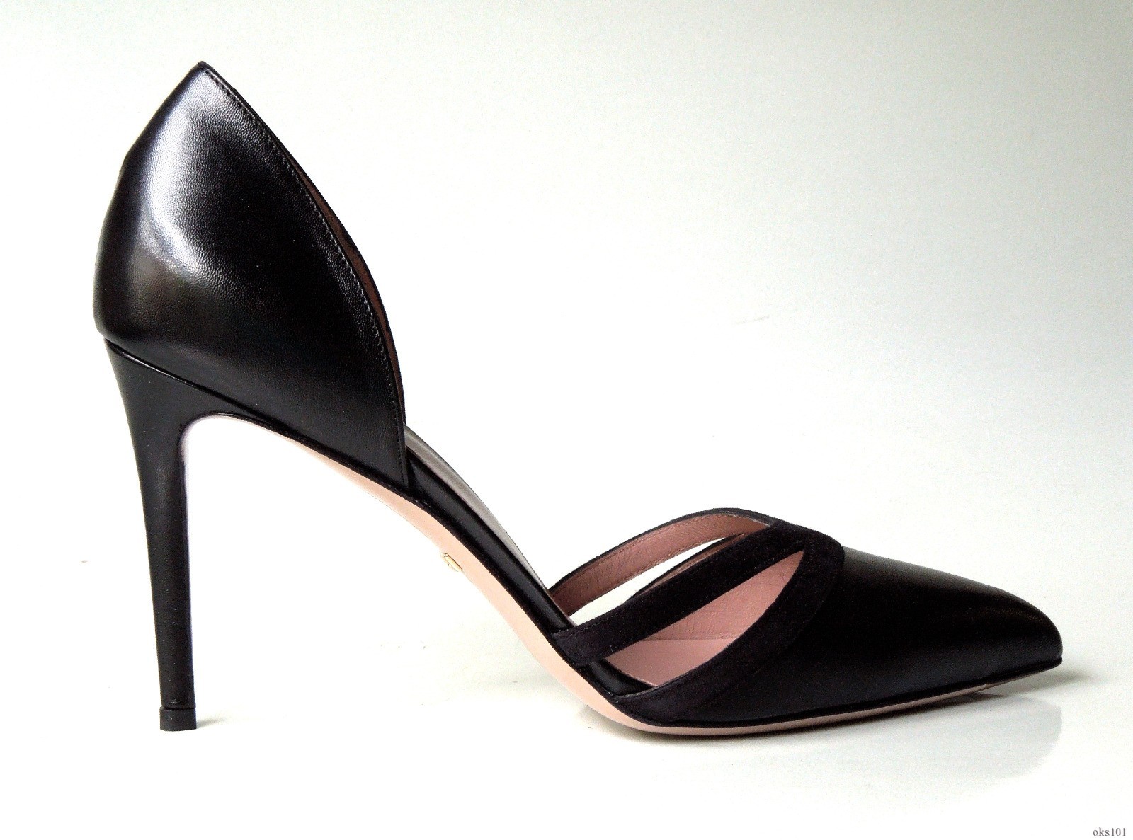 gucci black high heels