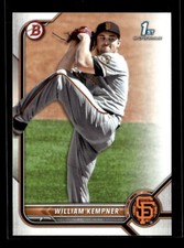 2022 Bowman Draft Paper William Kempner San Francisco Giants #BD-3 25 Card Lot