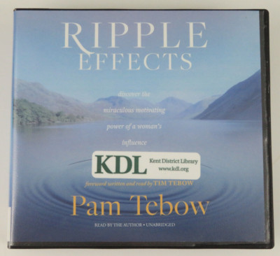 RIPPLE EFFECTS by Pam Tebow - Audiobook on CD - Power of Woman's a Influence