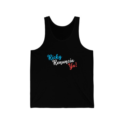 Ricky Renuncia Ya! Unisex Tank Top