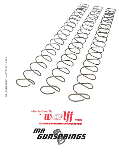 3 NEW Authentic Wolff +5% Extra Power Springs For 9mm GLOCK Magazine 33 31 Ct - Picture 2 of 8