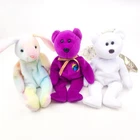 Vintage TY Beanie Babies Bears & Bunny Lot Halo Millennium Hippie NO Tags