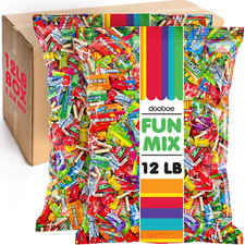 Bulk Individually Wrapped Candy - 12 lbs for Schools, Offices, and Events