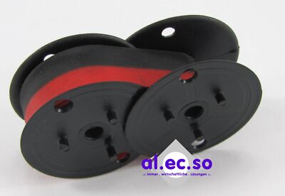 Nylon Farbband für TA 1428 P,PD,PD Plus rot/schwarz druckend dokumentenecht